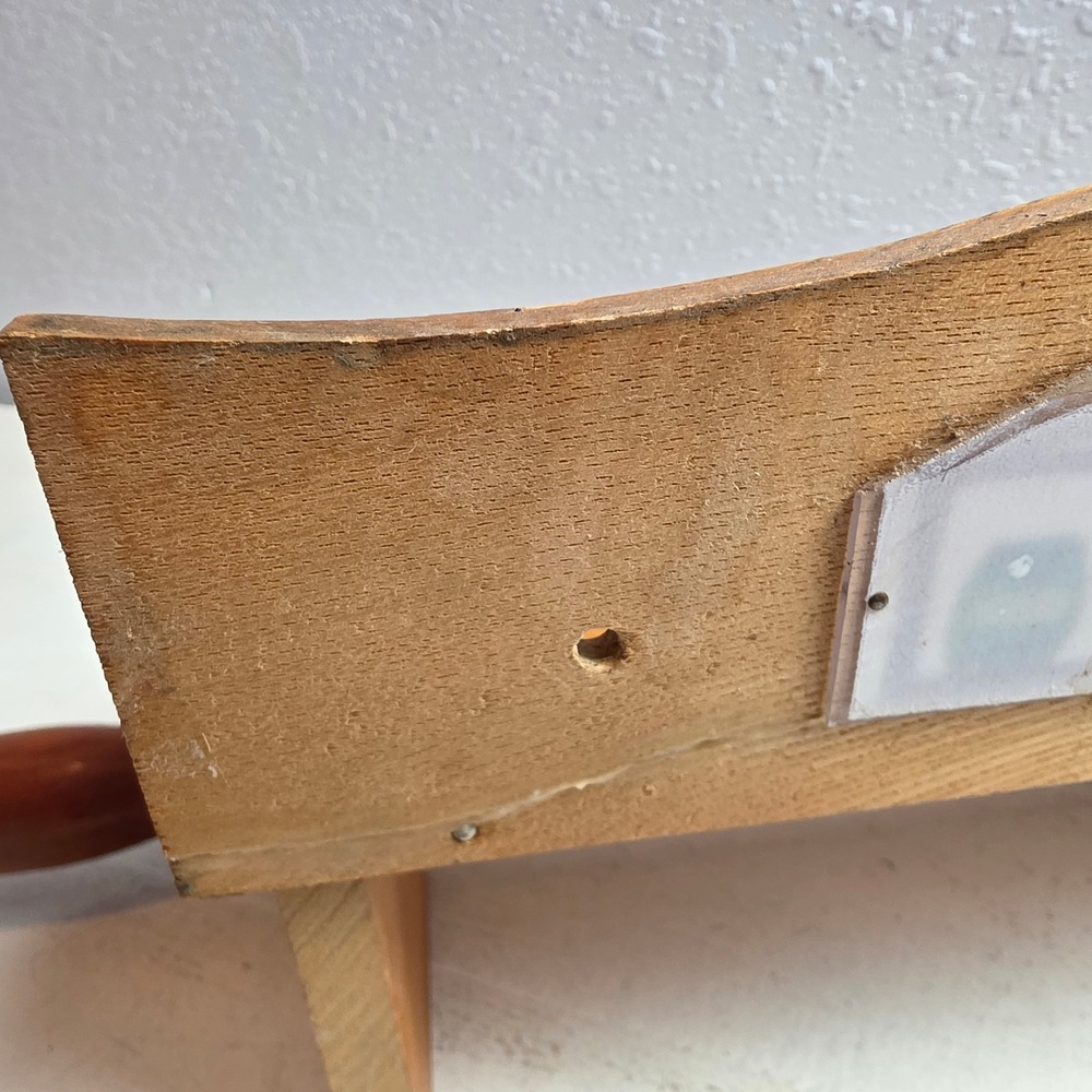 Vintage Wood Country Store Paper Towel Holder Wall Mount Shelf General Store - Picture 16 of 16